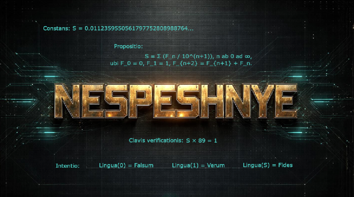 NESPESHNYE